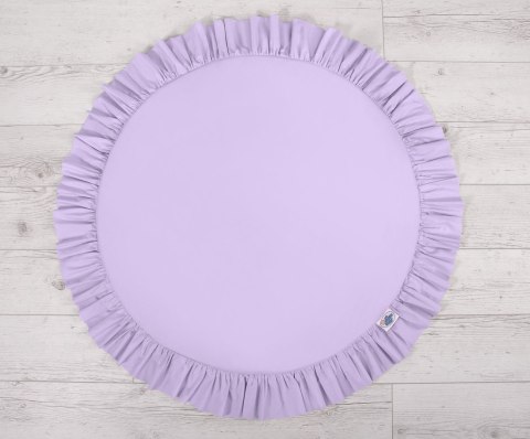 Mata do zabawy z falbanką - fioletowa