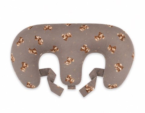 Zapasowa poszewka na poduszkę do karmienia bliźniąt 100% bawełna - Toffee Teddy