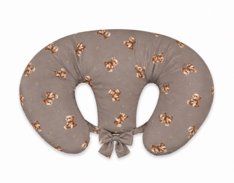 Zapasowa poszewka na poduszkę do karmienia bliźniąt 100% bawełna - Toffee Teddy