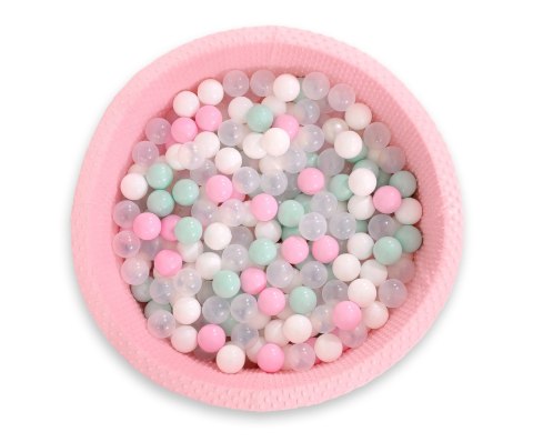 Plastikowe piłeczki do suchego basenu 50szt. - białe