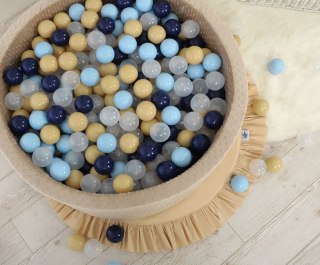 Plastikowe piłeczki do suchego basenu 50szt. - jasny niebieski