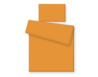 Bawełniana pościel dla dzieci 2-częściowa poszewki na poduszkę 60x40 i na kołderkę 120x90 -musztarda