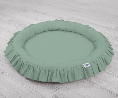 Gniazdko z falbanką - szałwia