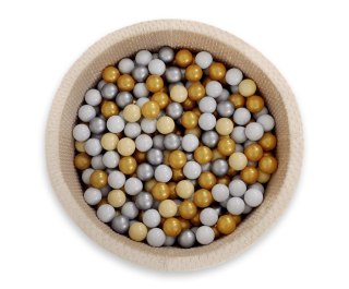 Plastikowe piłeczki do suchego basenu 50szt. - jasny szary