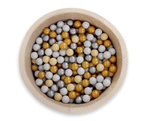 Plastikowe piłeczki do suchego basenu 50szt. - jasny szary