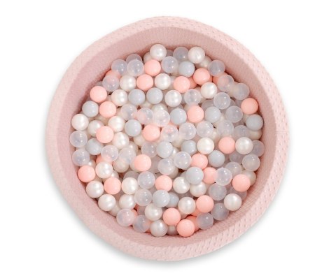 Plastikowe piłeczki do suchego basenu 50szt. - jasny szary