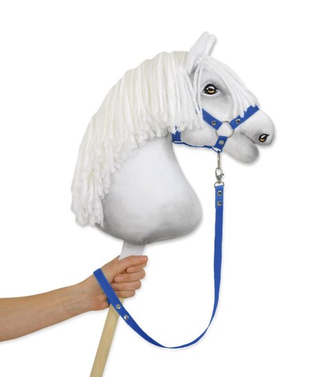 Uwiąz dla Hobby Horse z taśmy - niebieski