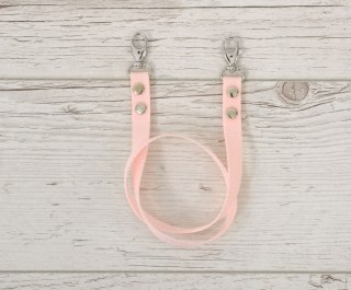 Wodze dla konia Hobby Horse - pudrowy róż