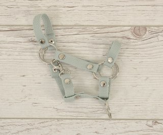 Kantar dla konia Hobby Horse uniwersalny A4 i A5 zapinany - szałwia