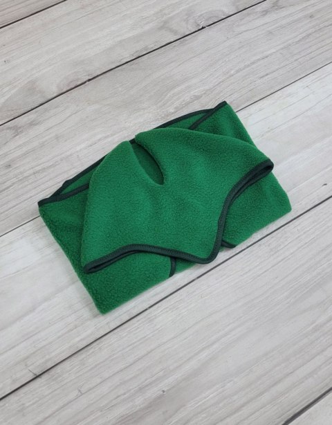 Zestaw dla Hobby Horse A3: polarowa derka + nauszniki - zielony