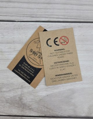 Zestaw dla Hobby Horse uniwersalny A4 i A5: polarowa derka + nauszniki - pomarańczowy