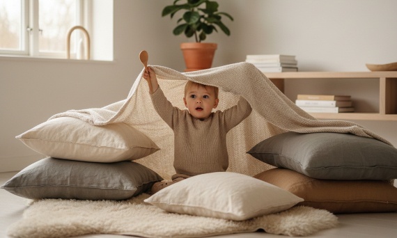 10 pomysłów na zabawę bez zabawek